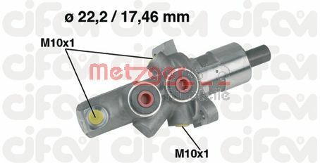 Pompa hamulcowa METZGER 202-175
