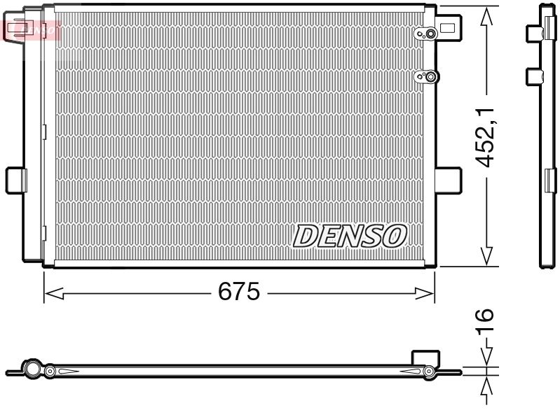 Skraplacz, klimatyzacja Denso DCN32065