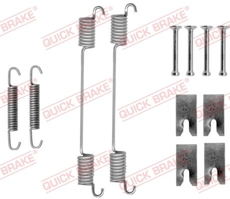 Zestaw akcesoriów, szczęki hamulcowe QUICK BRAKE 105-0836