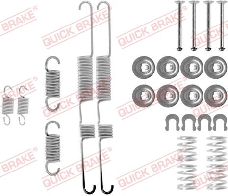 Zestaw akcesoriów, szczęki hamulcowe QUICK BRAKE 105-0733
