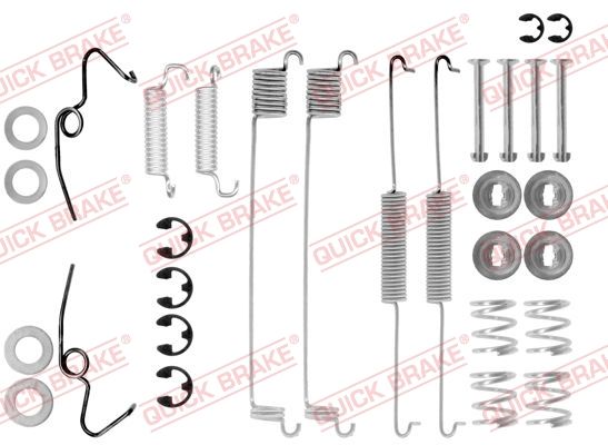 Zestaw akcesoriów, szczęki hamulcowe QUICK BRAKE 105-0641