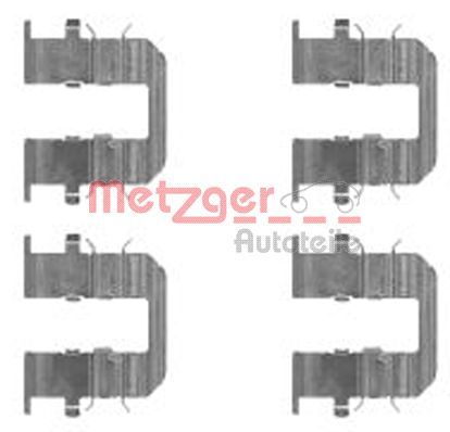 Zestaw akcesoriów, klocki hamulcowe METZGER 109-1746
