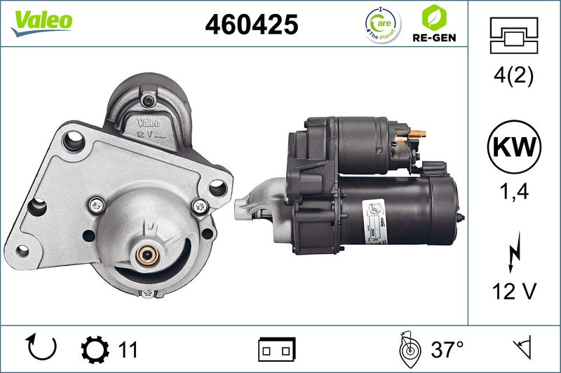 Rozrusznik VALEO 460425
