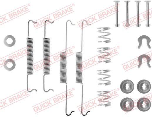 Zestaw akcesoriów, szczęki hamulcowe QUICK BRAKE 105-0522
