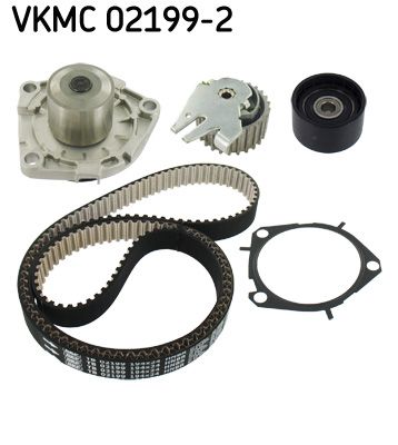 Pompa wody + zestaw paska rozrządu SKF VKMC 02199-2