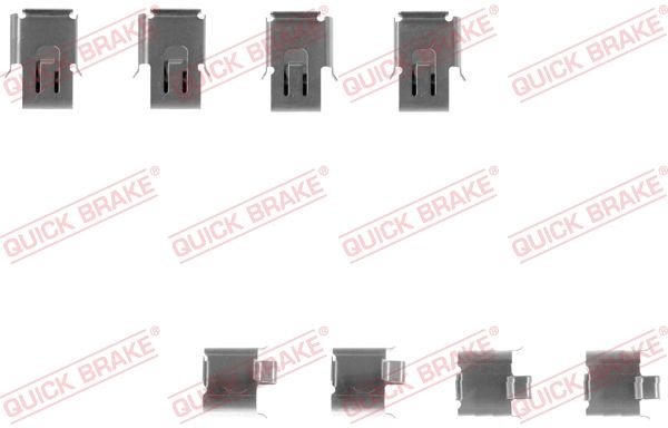 Zestaw akcesoriów, klocki hamulcowe QUICK BRAKE 109-1171