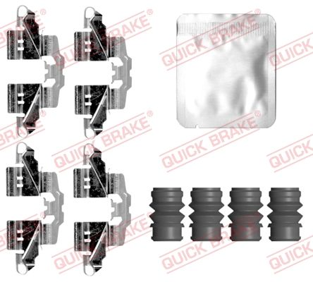 Zestaw akcesoriów, klocki hamulcowe QUICK BRAKE 109-0161