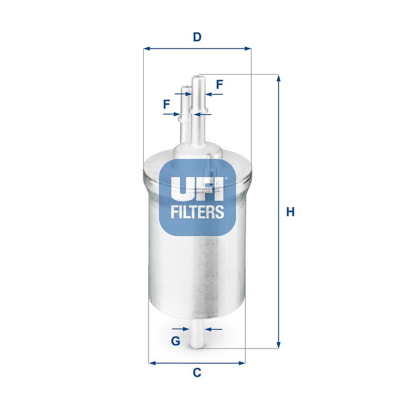 Filtr paliwa UFI 31.840.00