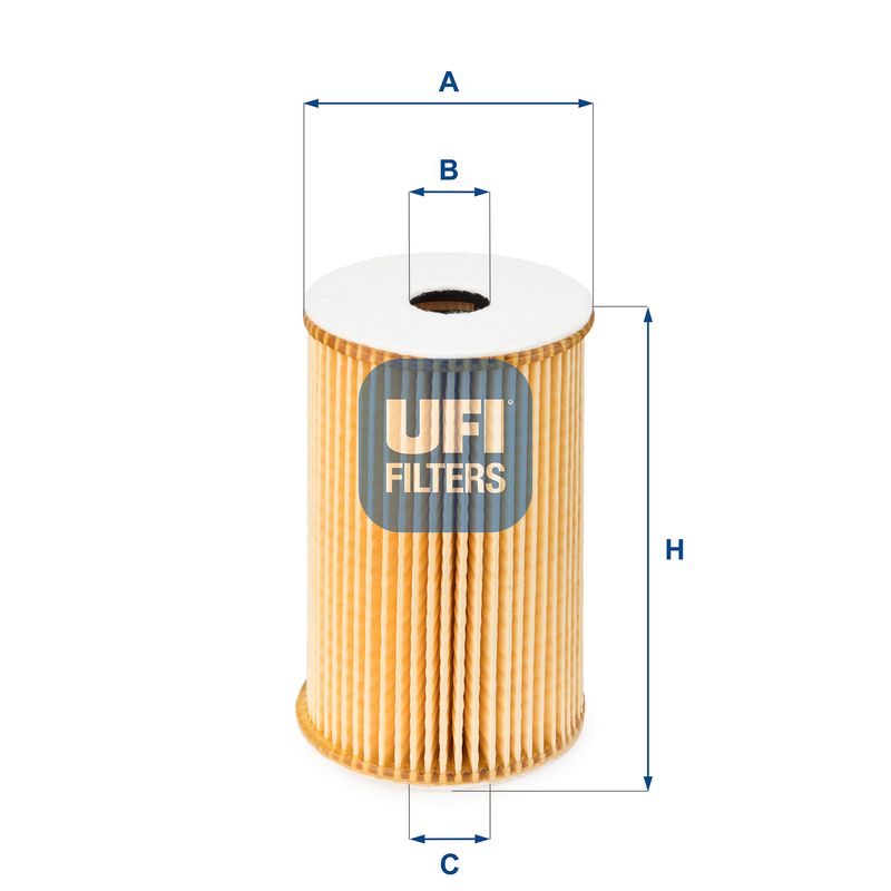 Filtr oleju UFI 25.029.00