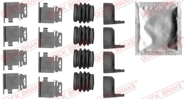 Zestaw akcesoriów, klocki hamulcowe QUICK BRAKE 109-1890