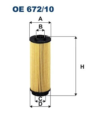 Filtr oleju FILTRON oe 672/10