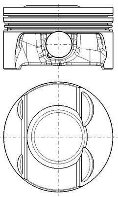 Tłok MAHLE 028PI00174002