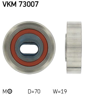 Rolka napinacza, pasek rozrządu SKF vkm 73007