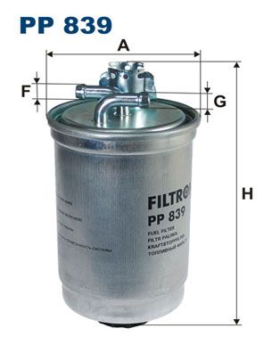 Filtr paliwa FILTRON pp 839