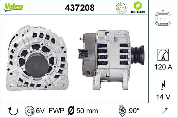 Alternator VALEO 437208
