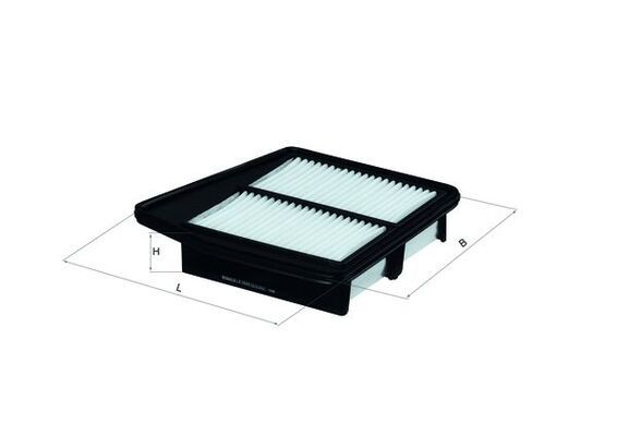 Filtr powietrza KNECHT LX 2835