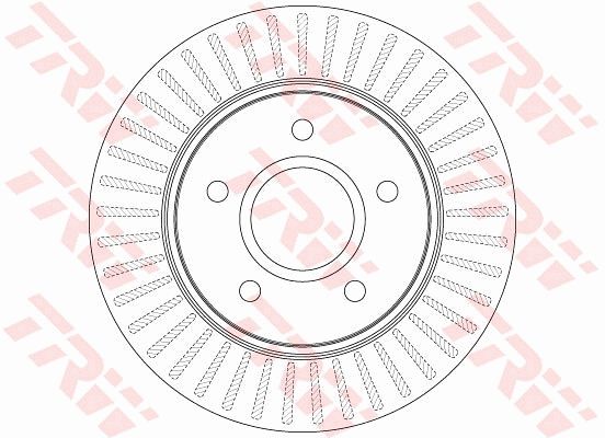 Tarcza hamulcowa TRW DF6253S