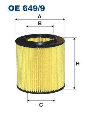 Filtr oleju FILTRON oe 649/9