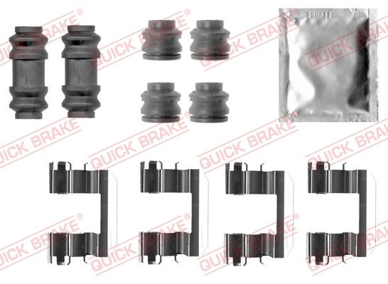 Zestaw akcesoriów, klocki hamulcowe QUICK BRAKE 109-0028
