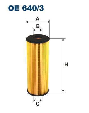 Filtr oleju FILTRON oe 640/3