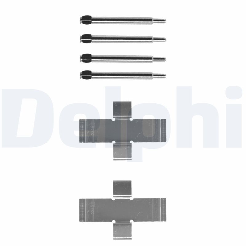 Zestaw akcesoriów, klocki hamulcowe DELPHI LX0006