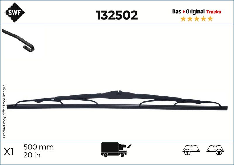 Pióro wycieraczki SWF 132502