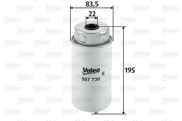 Filtr paliwa VALEO 587730
