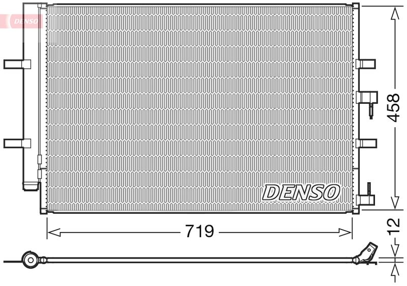 Skraplacz, klimatyzacja Denso DCN10036