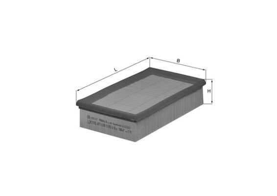 Filtr powietrza KNECHT LX 105