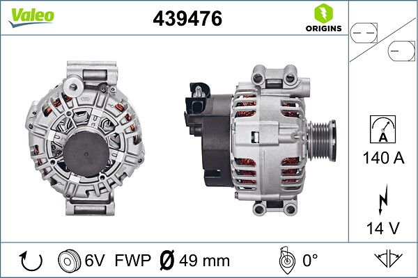Alternator VALEO 439476