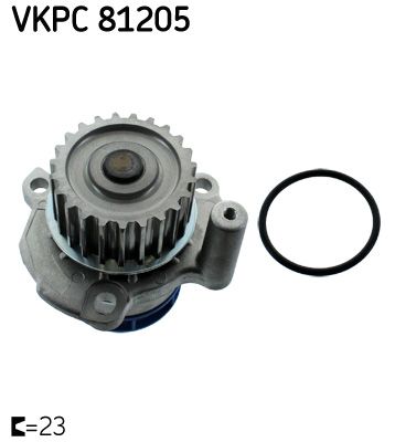 Pompa wody, chłodzenie silnika SKF VKPC 81205