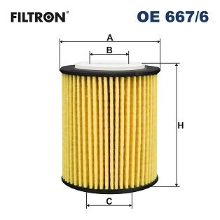 Filtr oleju FILTRON oe 667/6