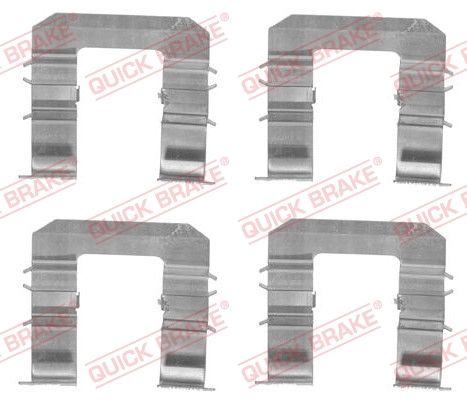 Zestaw akcesoriów, klocki hamulcowe QUICK BRAKE 109-1735