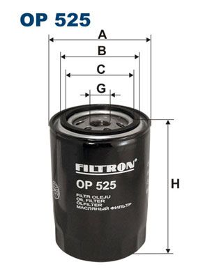 Filtr oleju FILTRON op 525