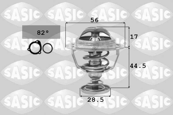 Termostat, płyn chłodzący SASIC 3306063