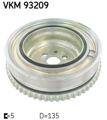 Koło pasowe, wał korbowy SKF VKM 93209