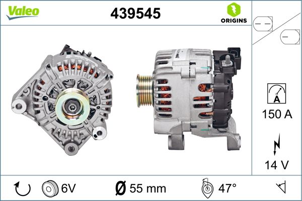 Alternator VALEO 439545