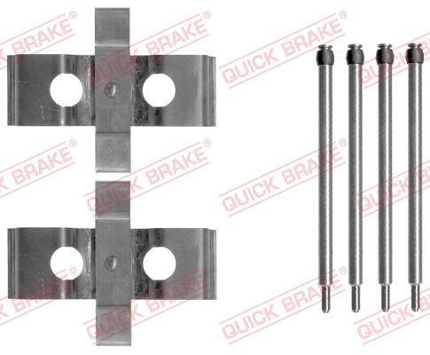 Zestaw akcesoriów, klocki hamulcowe QUICK BRAKE 109-1611