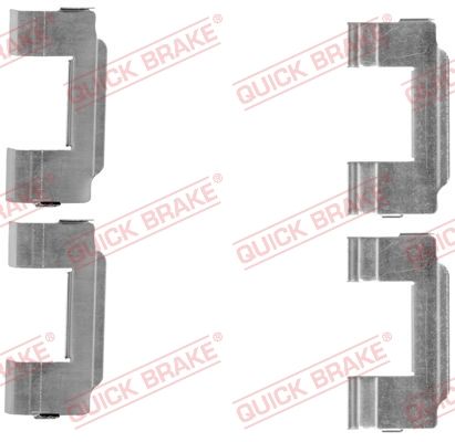 Zestaw akcesoriów, klocki hamulcowe QUICK BRAKE 109-1646