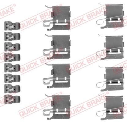 Zestaw akcesoriów, klocki hamulcowe QUICK BRAKE 109-1748