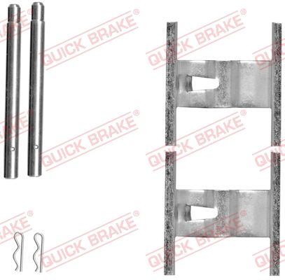 Zestaw akcesoriów, klocki hamulcowe QUICK BRAKE 109-1660