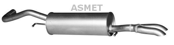 Tłumik końcowy ASMET 06.019