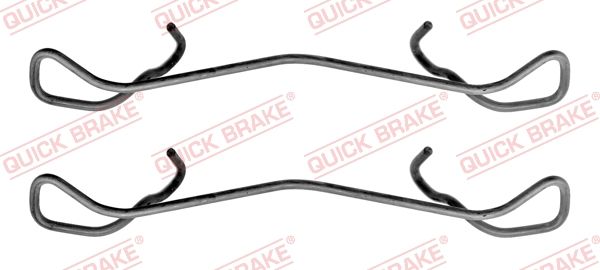Zestaw akcesoriów, klocki hamulcowe QUICK BRAKE 109-1189