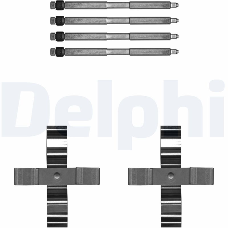 Zestaw akcesoriów, klocki hamulcowe DELPHI LX0703