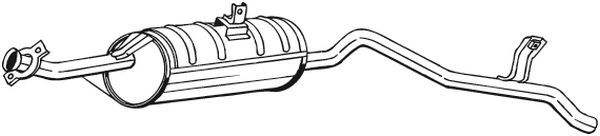 Tłumik końcowy BOSAL 280-025