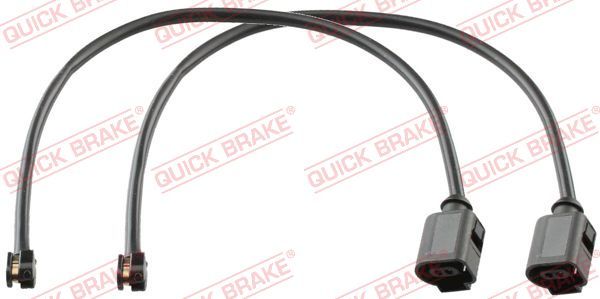Styk ostrzegawczy, zużycie okładzin hamulcowych QUICK BRAKE WS0392A
