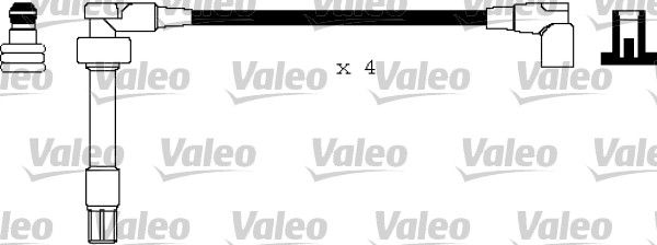 Zestaw przewodów zapłonowych VALEO 346172