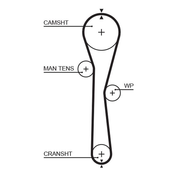 Pasek rozrządu GATES 5577xs