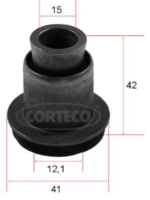 Łożyskowanie, wahacz CORTECO 80004766