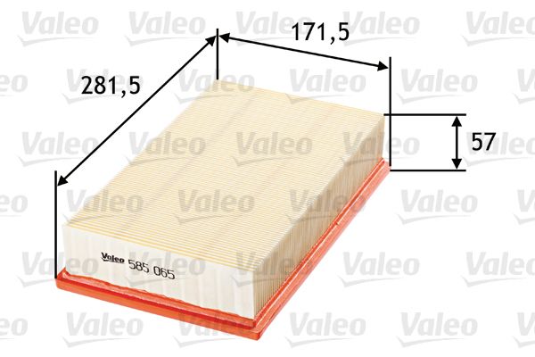 Filtr powietrza VALEO 585065